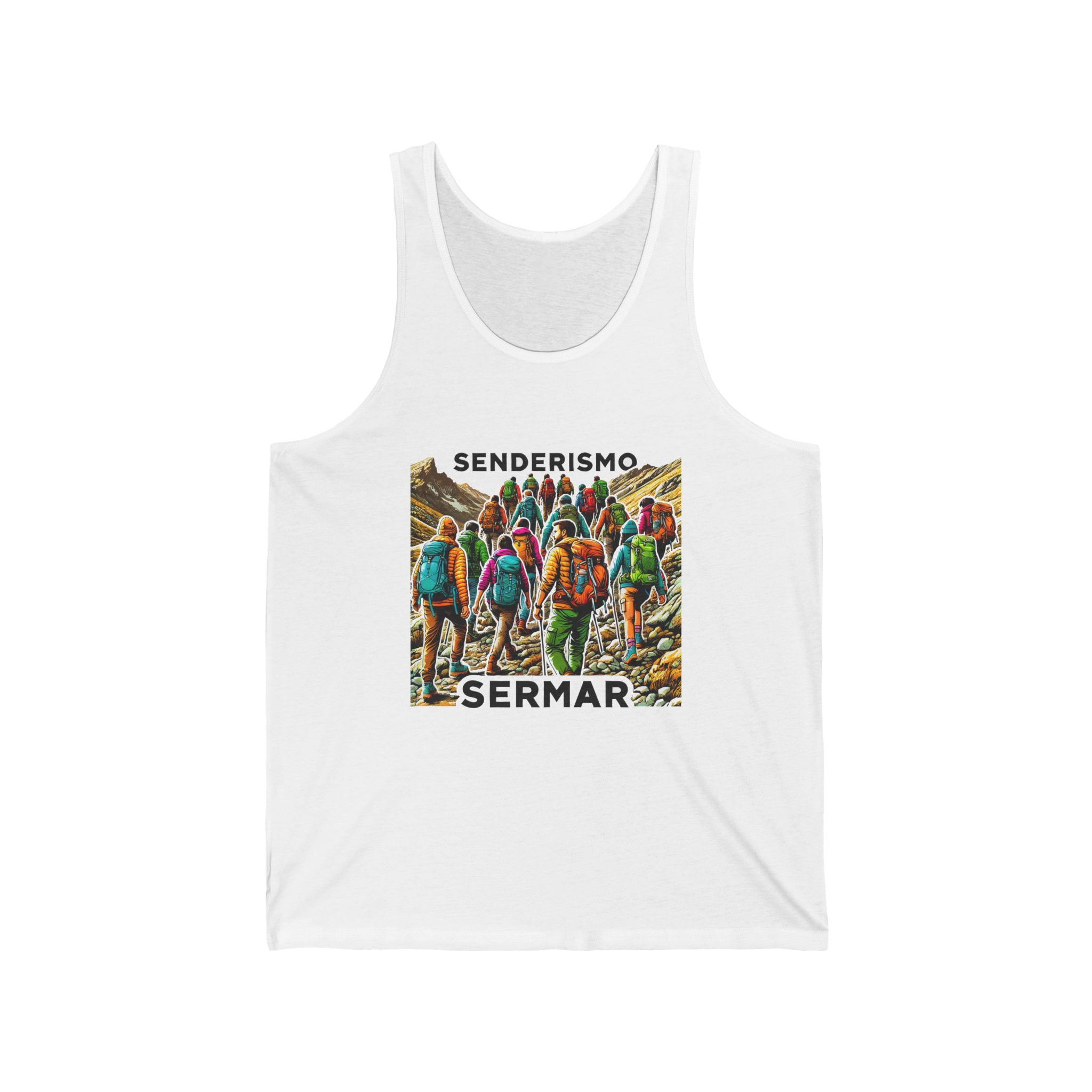 Camiseta sin mangas Unisex "Senderismo Sermar" - Imagen 1